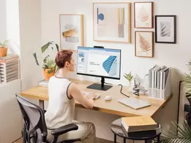 120hz monitorius - ViewSonic VG2441V 24", Full HD, IPS, HDMI, USB-C, juodas - 2 nuotrauka