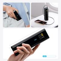 power bank with cable - Cuktech PB200U Powerbank 210W 20000mAh 2x USB-C + USB-A with TFT display and 240W USB-C cable - 4 nuotrauka