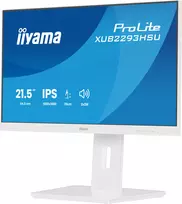 iiyama prolite - iiyama ProLite XUB2293HSU-W7 21.5", IPS, FHD, 100Hz, baltas (white) - 5 nuotrauka