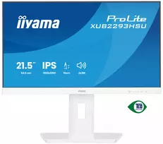 iiyama prolite - iiyama ProLite XUB2293HSU-W7 21.5", IPS, FHD, 100Hz, baltas (white) - 7 nuotrauka