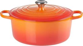 ketaus puodas 24 - Le Creuset Signature Ketaus puodas apvalus 24 cm vulkaninis (21177240902430) - 2 nuotrauka