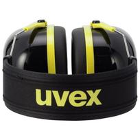 galvos ausines - Apsauginės ausinės Uvex K2, Juoda/Geltona (Black/Yellow) - 2 nuotrauka