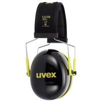 galvos ausines - Apsauginės ausinės Uvex K2, Juoda/Geltona (Black/Yellow) - 3 nuotrauka
