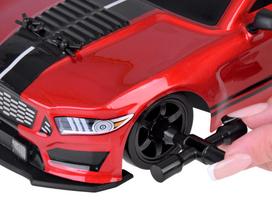 drifting rc - Jokomisiada Nuotoliniu būdu valdomas automobilis RC Drift 4x4 su dūmų efekto LED apšvietimu RC0696 - 9 nuotrauka