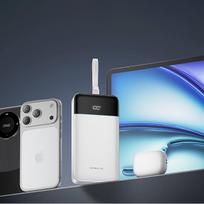power bank - Cuktech LPB252N 25000mAh 120W išorinė baterija su integruotu USB-C laidu, balta - 8 nuotrauka