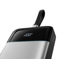 120w laidas c - Cuktech LPB252N, 25000mAh, 120W, su integruotu USB-C laidu, pilkas (gray) - 10 nuotrauka