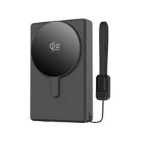 10000mah power bank - Tech-Protect PB40 LifeMag MagSafe 10000mAh 25W Qi2.2 juoda - 6 nuotrauka