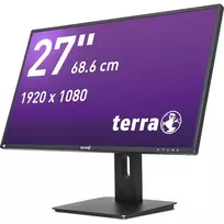 monitorius 27 coliu - Wortmann AG TERRA LCD/LED 2756W PV V4 27", IPS, FHD, juodas (black) - 3 nuotrauka