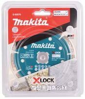 betono pjovimo diskas - Segmentinis diskas sausam ir šlapiam pjovimui Makita X-Lock; 125 mm - 2 nuotrauka
