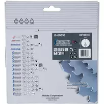 pjuklo diskas 190 - Pjovimo diskas medienai Makita EFFICUT; 190x1,45x30,0 mm; Z45; 23° - 2 nuotrauka
