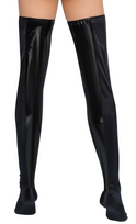 lova mot - Black Level Vinyl Bed Boots M/L Seksuali lateksinė apranga - 3 nuotrauka