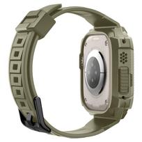spigen rugged armor pro case - Spigen Rugged Armor Pro Apple Watch Ultra (49mm), žalia - 2 nuotrauka