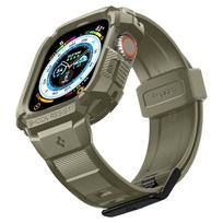 spigen rugged armor pro case - Spigen Rugged Armor Pro Apple Watch Ultra (49mm), žalia - 6 nuotrauka
