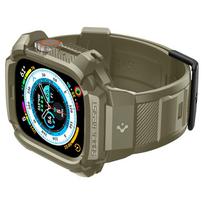 spigen rugged armor pro case - Spigen Rugged Armor Pro Apple Watch Ultra (49mm), žalia - 8 nuotrauka