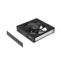 reverse ventiliatoriai - Zalman ZM-DF120R A3 120mm Reverse Fan Black, 3 vnt. - 4 nuotrauka