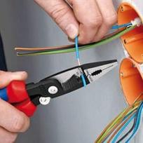elektros - Replės elektromechanikai Knipex 13 96 200, 200 mm - 2 nuotrauka