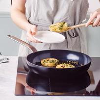 juodo plieno keptuv - GreenPan Evolution, 28 cm, Juoda (Black) - 2 nuotrauka