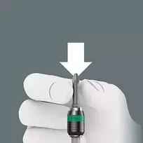 turbo antgalis - Atsuktuvas Wera 826 T, 15 cm - 4 nuotrauka