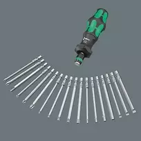 turbo antgalis - Atsuktuvas Wera 826 T, 15 cm - 5 nuotrauka