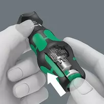 turbo antgalis - Atsuktuvas Wera 826 T, 15 cm - 7 nuotrauka