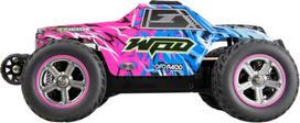 rc modeliai - Amewi Hyper Go MAX20 Monster Truck RC 1:20 (Mėlynas/Rozinis) - 5 nuotrauka