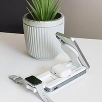 magnetinis baterija - Forever MATB-300 10000mAh 3in1 white - 7 nuotrauka