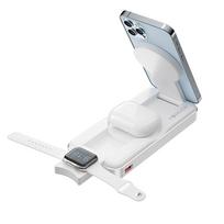 magnetinis baterija - Forever MATB-300 10000mAh 3in1 white - 8 nuotrauka