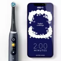 oral b io - Oral-B iO Series 9 Luxe Edition White Alabaster (Baltas) - 2 nuotrauka