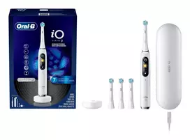 oral b io - Oral-B iO Series 9 Luxe Edition White Alabaster (Baltas) - 7 nuotrauka