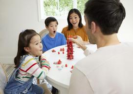 bebra lt - Stalo žaidimas LINKSMIEJI BEBRIUKAI - 4 nuotrauka