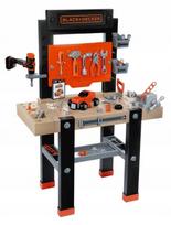 dirbtuviu stalas - Įrankių stalas Smoby Black & Decker, 92 d. - 3 nuotrauka