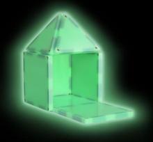 magnetiniai konstruktoriai - MAGNA-TILES Magnetinis šviečiantis konstruktorius Glow, 16 det. - 2 nuotrauka