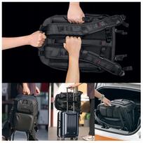 foto kuprine - Ulanzi BP10 Hardshell Camera Backpack 35L, Juodas (Black) - 2 nuotrauka