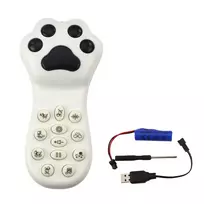 silca vaskas - Lean Toys Interaktyvus robotas kačiukas su nuotolinio valdymo pultu, Pilkas (Gray) - 3 nuotrauka