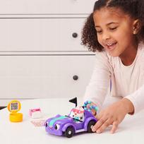 gabi namelis - Spin Master Gabby's Dollhouse Carlita automobilis su Pandy Paws figura, 6062145 - 3 nuotrauka