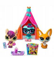 littlest pet shop 3 - Littlest Pet Shop - pižamų vakarėlis 3 dalių rinkinys (01037) - 2 nuotrauka