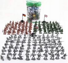 kareiviu figureles - Malplay didelis kareivių figūrėlių rinkinys, 300 vnt. - 3 nuotrauka