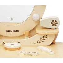 medinis grozio rinkinys - Vaikiškas kosmetinis staliukas Milly Mally Elly Natural - 10 nuotrauka