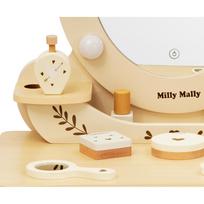 medinis grozio rinkinys - Vaikiškas kosmetinis staliukas Milly Mally Elly Natural - 11 nuotrauka