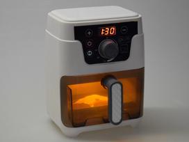 keptuve balta - Jokomisiada Žaislinė karšto oro gruzdintuvė AIR FRYER ZA5686, Balta - 3 nuotrauka