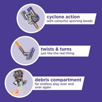 dyson dulkiu siurblys - Casdon DYSON Belaidis dulkių siurblys 68750, pilkas (Gray) - 5 nuotrauka