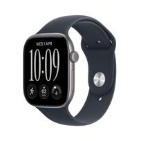Apple Watch Series 12 GPS 42mm Space Grey Aluminium Case with Navy Blue Sport Band - S/M