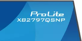 2560x1440 monitorius - Iiyama ProLite XB2797QSNP-W1 27", IPS, QHD, 75Hz, baltas (white) - 3 nuotrauka