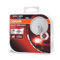 osram h11 - Osram Night Breaker Silver H11 55W 12V Duo - 2 nuotrauka