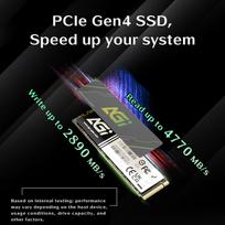 1tb ssd m.2 - AGI Technology AI818 1TB M.2 NVMe PCIe 4.0 SSD (AGI1T0G43AI818-CB) - 3 nuotrauka