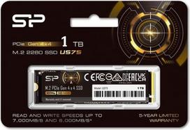 ssd 1tb diskas - Silicon Power US75 1TB M.2 PCIe Gen4 NVMe - 5 nuotrauka