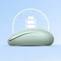 pele ugreen - UGREEN MU105 Wireless Mouse 2.4G Žalia (Celadon Green) - 2 nuotrauka