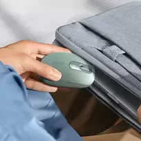 pele ugreen - UGREEN MU105 Wireless Mouse 2.4G Žalia (Celadon Green) - 5 nuotrauka