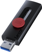 usb c atmintukas - Lexar | Flash Drive | JumpDrive D300 | 32GB | USB 3.2 Gen 1 | Black/Red | LJDD300032G-BNBNG - 7 nuotrauka
