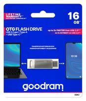 usb atmintukai - Goodram ODA3, sidabro, 16 GB - 2 nuotrauka